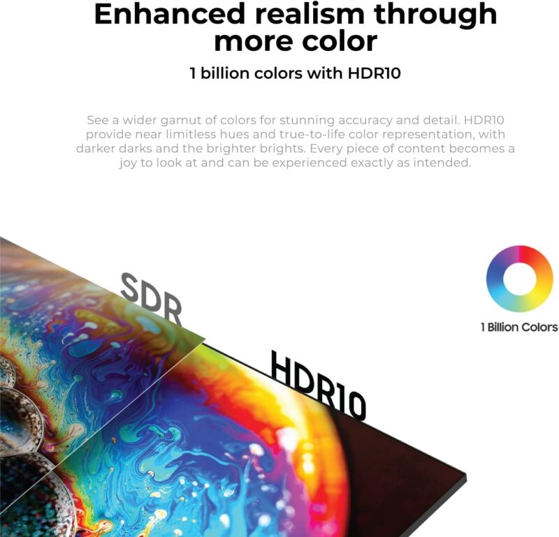 Samsung 34" ViewFinity S6 S65TC Ultra-Wide Monitor (LS34C650TAMXUE) – QHD, Curved, - Image 3