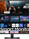 Samsung M7 2024 Smart Monitor 43" VA 4K UHD M70D Smart Screen With Speaker,HDMI,USB-C,USB Hub,WiFi, Black|LS43DM702UMXUE