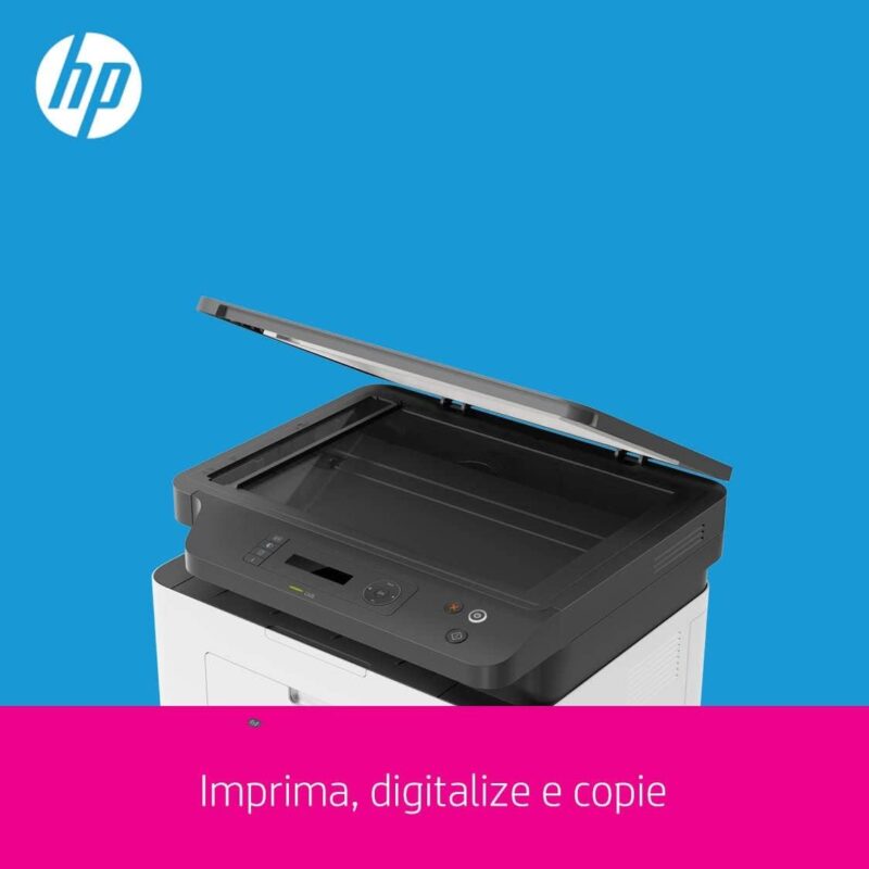 HP Laser MFP 135a Print, Copy, Scan, Multi-Functional All in One Office Printer, 4ZB82A - White - Image 4