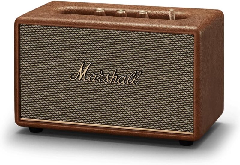 Marshall Acton III 60W Premium Home Wireless Speaker with Bluetooth 5.2 and Multiple Inputs - Enjoy signature Marshall sound | (Brown) - Image 6