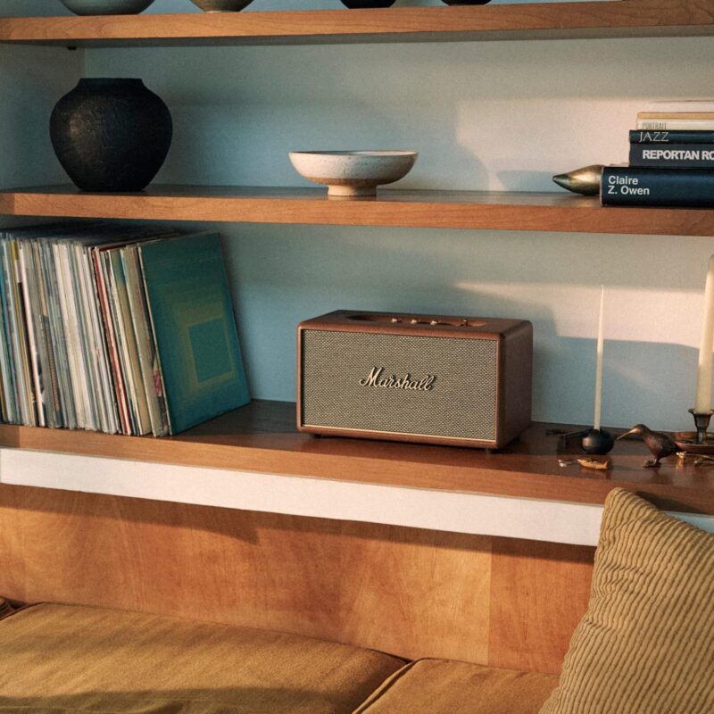 Marshall Stanmore III 50W Premium Home Wireless Speaker with Bluetooth 5.2 and Multiple Inputs - Enjoy Signature Marshall Sound (Brown) - Image 7