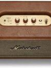 Marshall Stanmore III 50W Premium Home Wireless Speaker with Bluetooth 5.2 and Multiple Inputs - Enjoy Signature Marshall Sound (Brown)