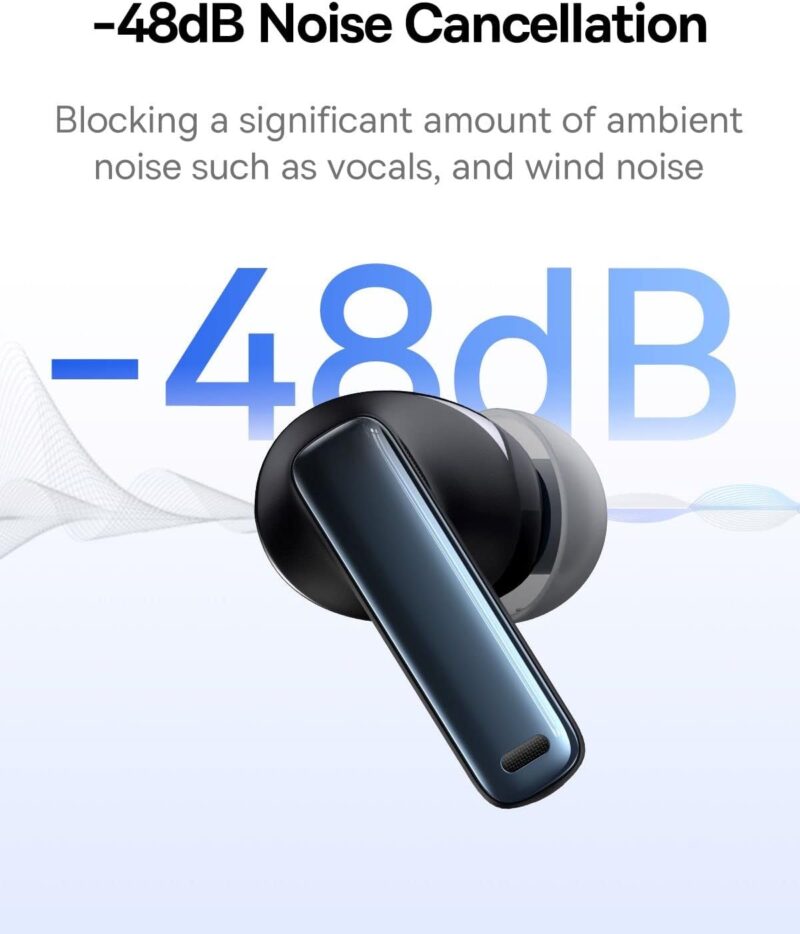 Baseus Earbuds Bowie M2s Wireless HiTune T3 Bluetooth 5.3 Headphones Built-in Microphone, Touch Control, Long Distance Connection Earphones (White) - Image 3