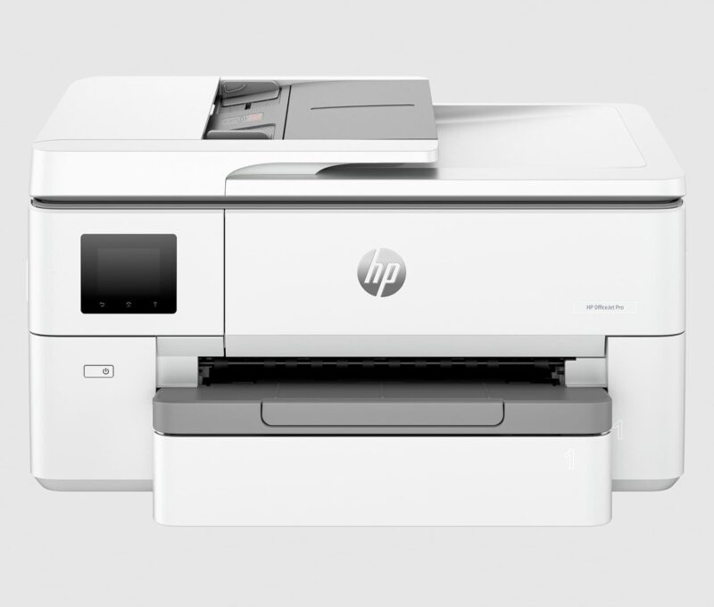 HP OfficeJet Pro 9720 Wide Format All-in-One Printer - Print, Scan, Copy,Wireless, Auto Document Feeder, Auto Duplex, Touchscreen, Quiet Mode; Input Capacity of up to 250 sheets