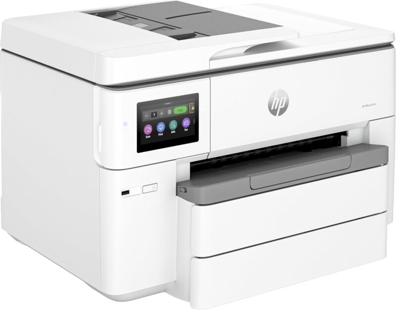 HP OfficeJet Pro 9730 Wide Format All-in-One Printer - Print, Copy, Scan, Wireless, Auto Document Feeder, Two-sided Printing & Scanning, Quiet Mode; Input Capacity of up to 500 sheets - Image 4