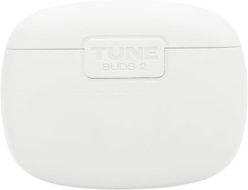 JBL Tune Buds 2 True Wireless Noise Cancellling Earbuds, Pure Bass Sound, Bluetooth 5.3, LE Audio, Smart Ambient, 6-Mic Technology, 48H Battery, Water and Dust Resistant - JBLTBUDS2WHT, White - Image 4