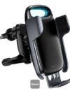 Baseus Milky Way Qi Wireless Car Charger 15W Electric Phone Holder Black