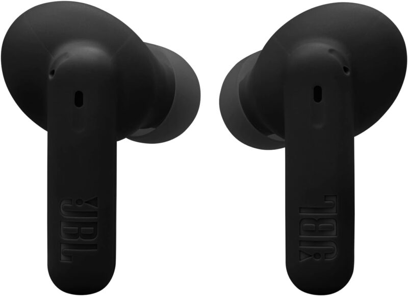 JBL Wave Beam 2 Adaptive Noise Cancelling with Smart Ambient True Wireless Earbuds, Deep Bass, Comfort Fit, 40H Battery, Hands-Free + VoiceAware, Water and Dust Resistant - Black, JBLWBEAM2BLK - Image 4