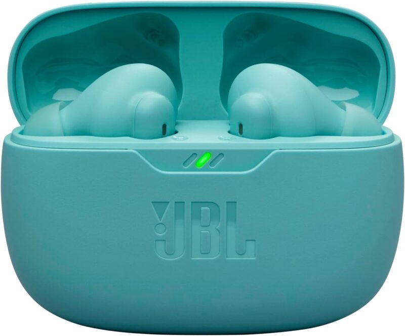 JBL Wave Beam 2 Adaptive Noise Cancelling with Smart Ambient True Wireless Earbuds, Deep Bass, Comfort Fit, 40H Battery, Hands-Free + VoiceAware, Water and Dust Resistant - JBLWBEAM2BLU, Blue - Image 2