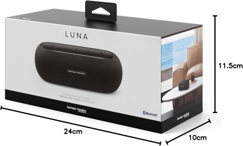 HARMAN KARDON LUNA ELEGANT PORTABLE BLUETOOTH SPEAKER WITH 12 HOURS OF PLAYTIME - Image 9