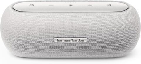 HARMAN KARDON LUNA ELEGANT PORTABLE BLUETOOTH SPEAKER WITH 12 HOURS OF PLAYTIME, Grey
