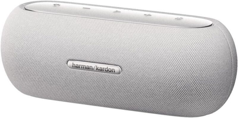 HARMAN KARDON LUNA ELEGANT PORTABLE BLUETOOTH SPEAKER WITH 12 HOURS OF PLAYTIME, Grey - Image 4