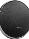 Harman Kardon Onyx Studio 9 Portable Stereo Bluetooth Home Speaker, Superior Sound, Wider Soundstage, Multi-Speaker Connection, Built-in Battery, Self-Tuning, Harman Kardon One App, Black