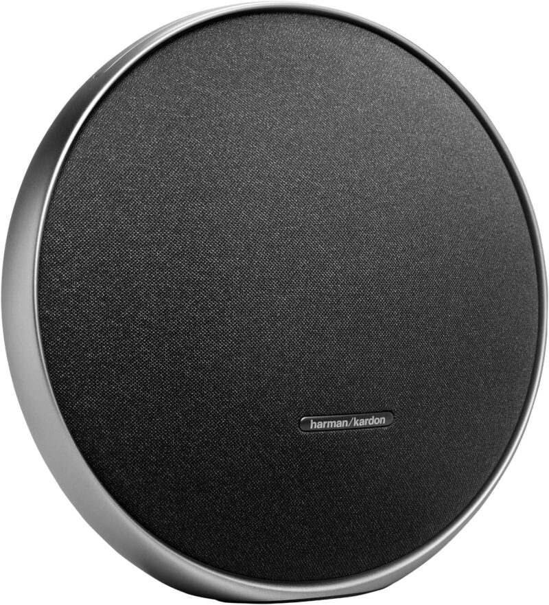 Harman Kardon Onyx Studio 9 Portable Stereo Bluetooth Home Speaker, Superior Sound, Wider Soundstage, Multi-Speaker Connection, Built-in Battery, Self-Tuning, Harman Kardon One App, Black