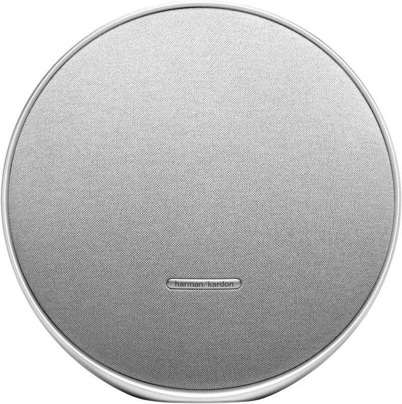 Harman Kardon Onyx Studio 9 Portable Stereo Bluetooth Home Speaker, Superior Sound, Wider Soundstage, Multi-Speaker Connection, Built-in Battery, Self-Tuning, Harman Kardon One App, Grey - Image 4