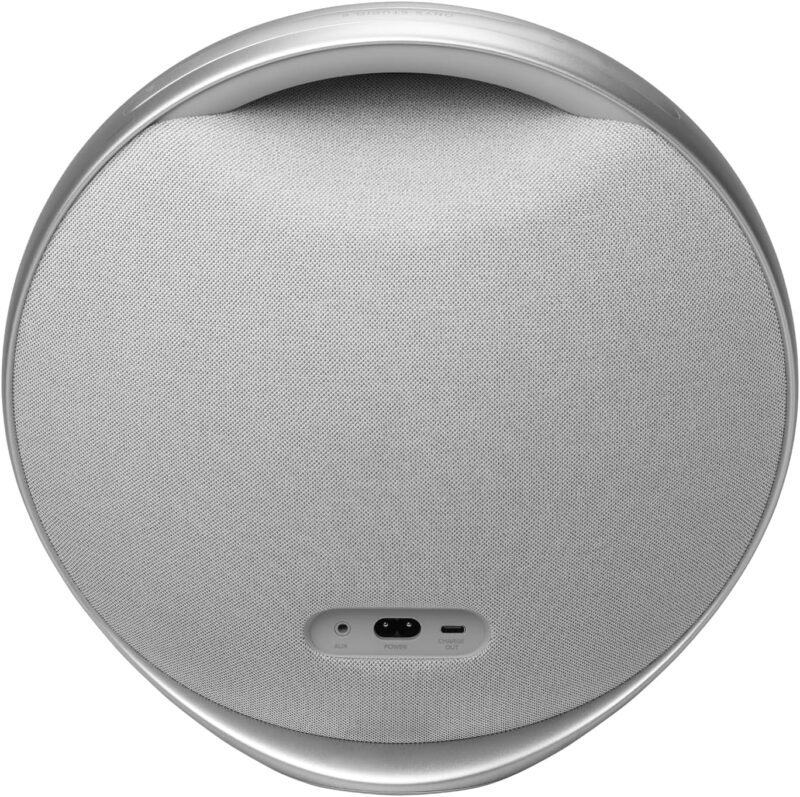 Harman Kardon Onyx Studio 9 Portable Stereo Bluetooth Home Speaker, Superior Sound, Wider Soundstage, Multi-Speaker Connection, Built-in Battery, Self-Tuning, Harman Kardon One App, Grey - Image 5