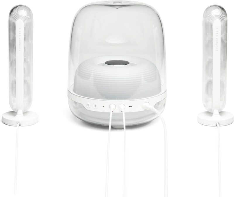 Harman Kardon SoundSticks 4 Bluetooth Speaker System - White - Image 6