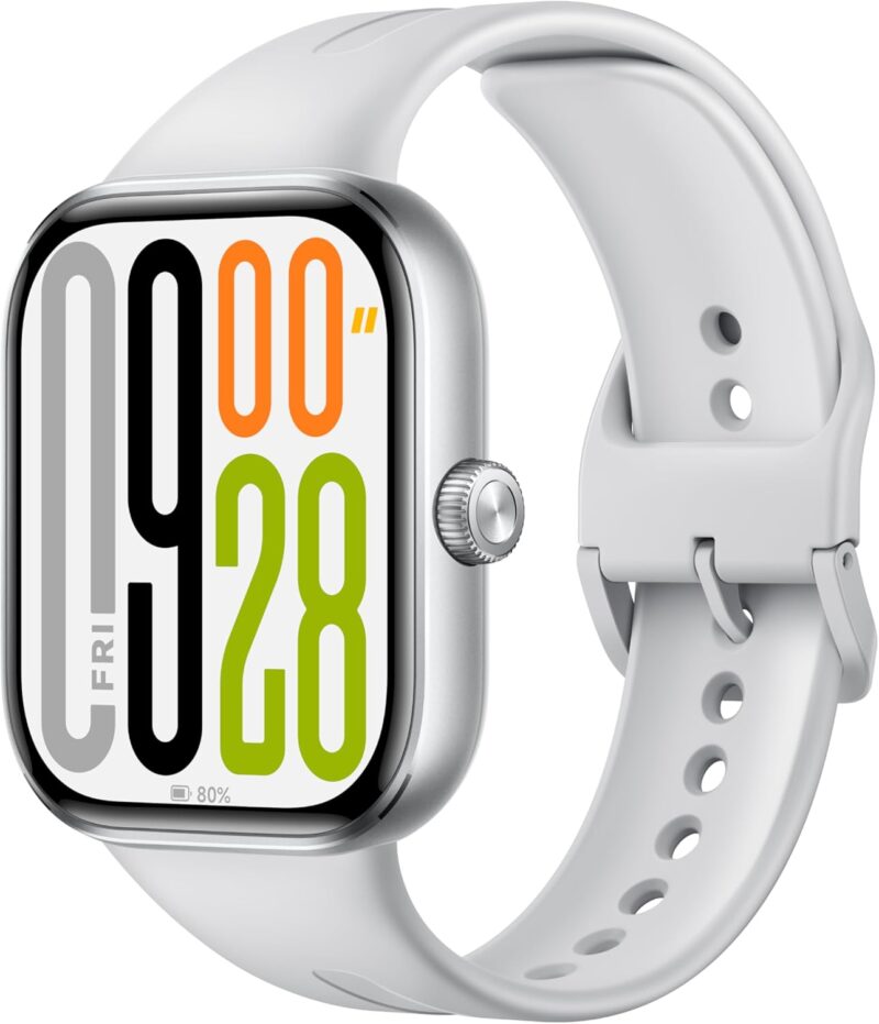 Redmi Watch 5 Silver Gray | Ultra large display | Long battery life | Bluetooth® calling | Advanced health and workout tracking