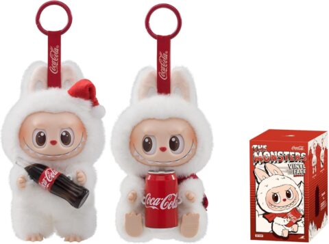 Labubu The Monsters COCA-COLA Series-Vinyl Face Blind Box, Random Design Action Figures Collectible Toys Home Decorations, Holiday Birthday Gifts, Single Box